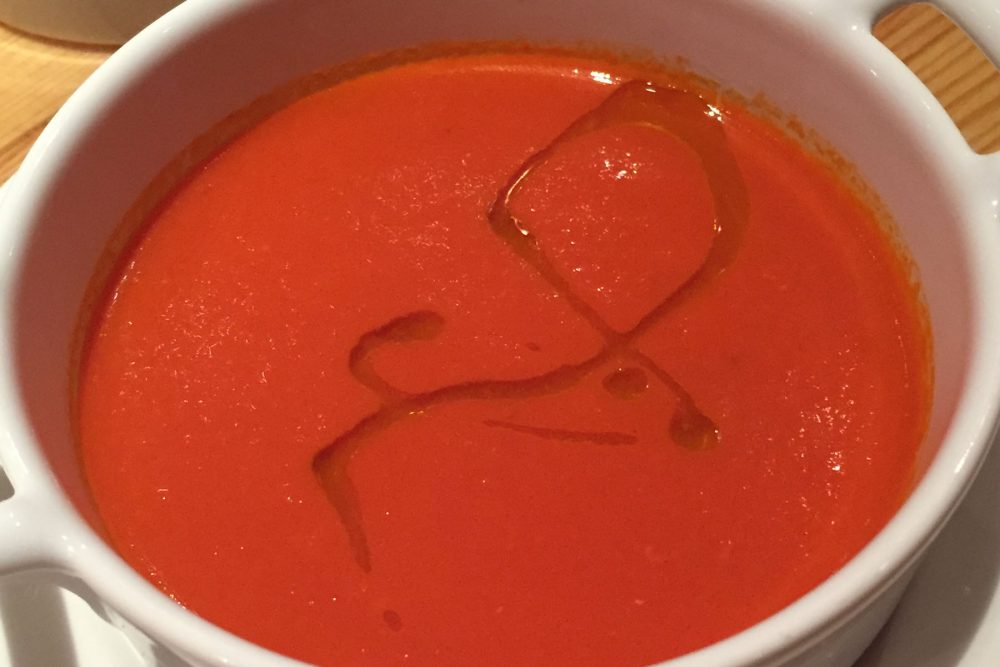 Tomato Soup with Olive Oil