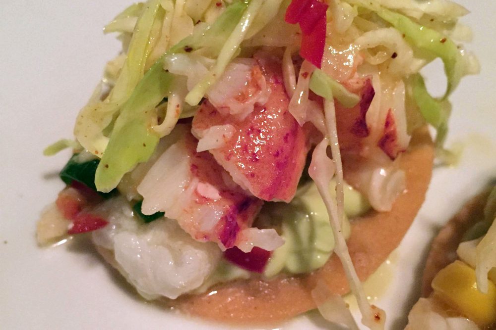 Mercadito Fish lobster tostadas