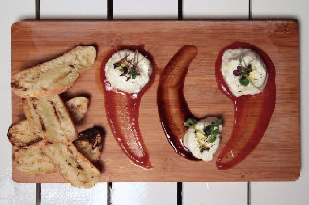 Burrata with Trio of Perservatives