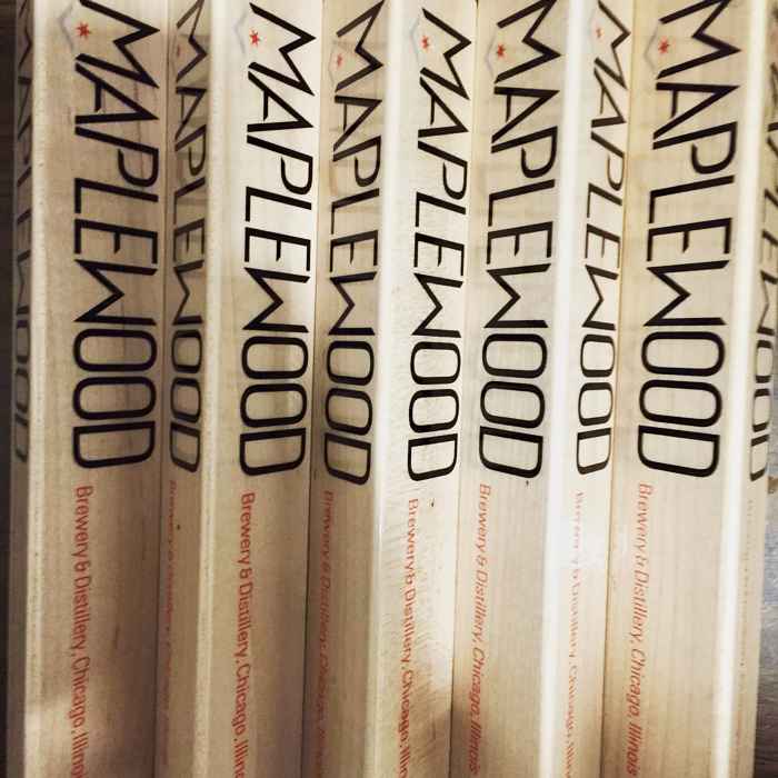 Maplewood Tap Handles for Maplewood Brewing Tap Takeover at Tuman's Tap & Grill