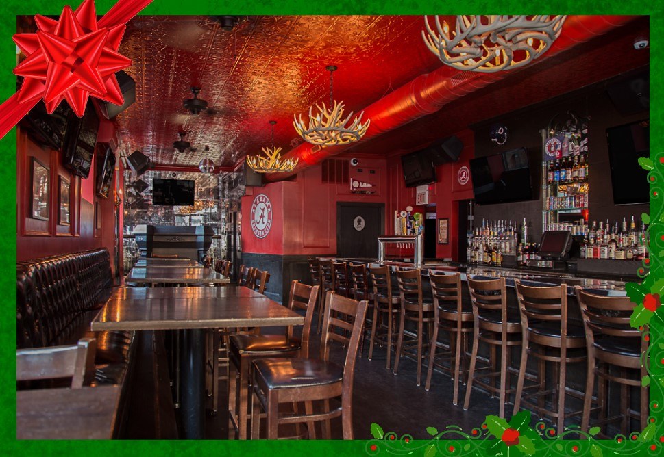 Xmas Border 2 for Christmas Eve at Houndstooth Saloon