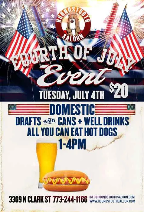 4th of July at Houndstooth Saloon