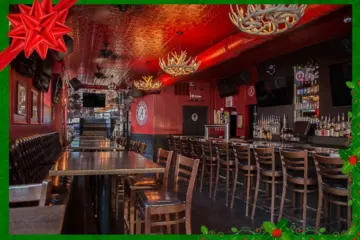 Xmas Border 2 for Christmas Eve at Houndstooth Saloon