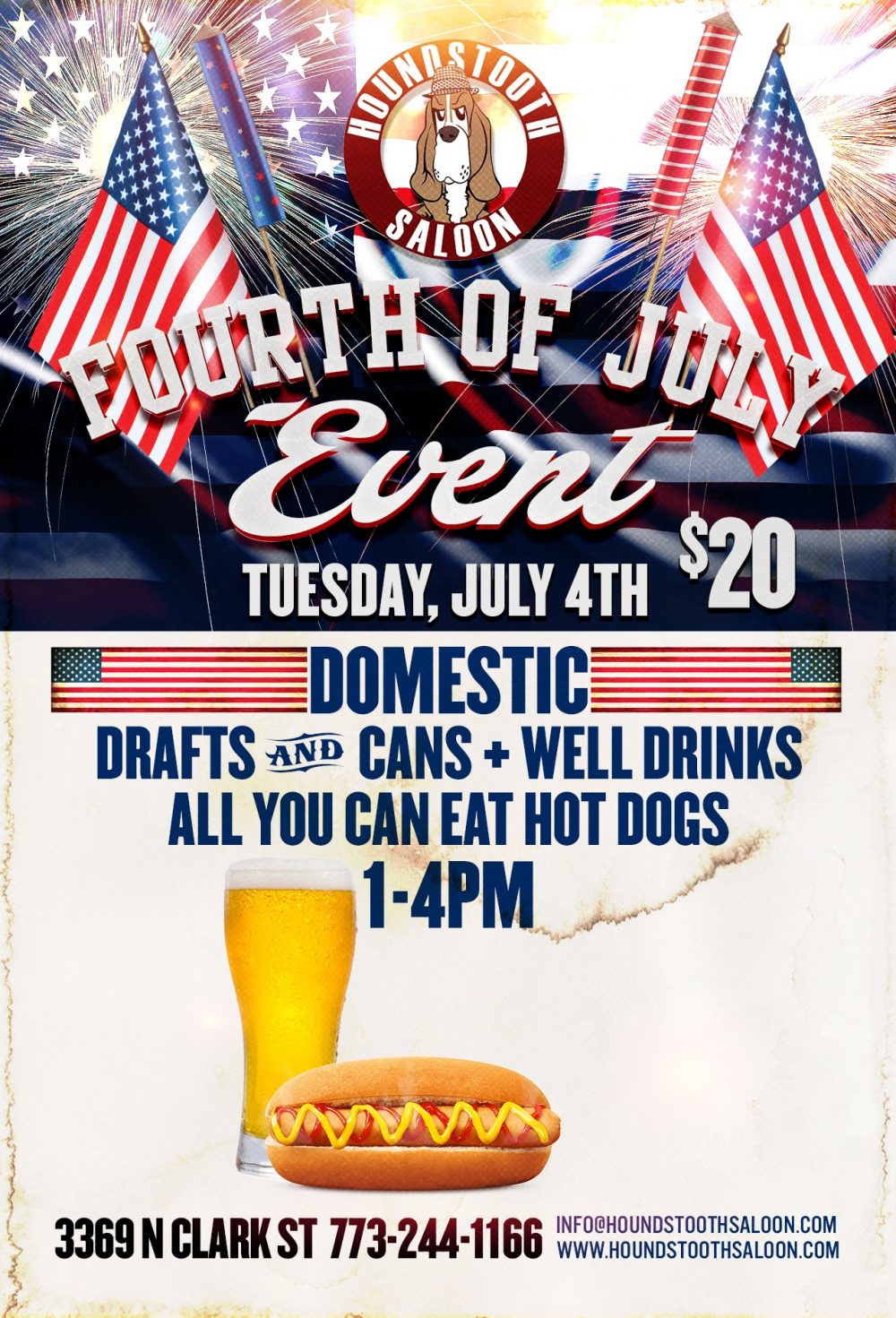 4th of July at Houndstooth Saloon 