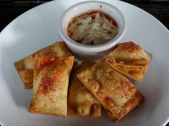 Kings Pizza Rolls 1 09.25.15 for Late Night Done Right at King's County Tap