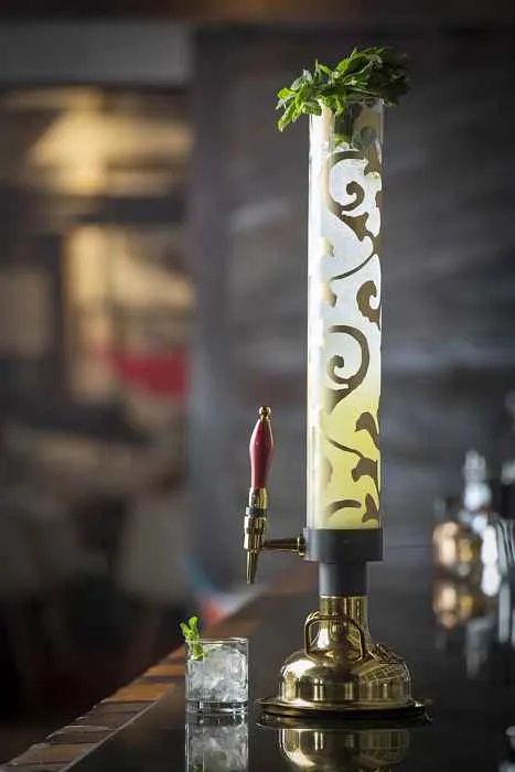 Cocktails As Big As Your Head for Fulton Market Kitchen Creates Hub for Food, Cocktail and Art Enthusiasts This Week With Local Artist Erik DeBat