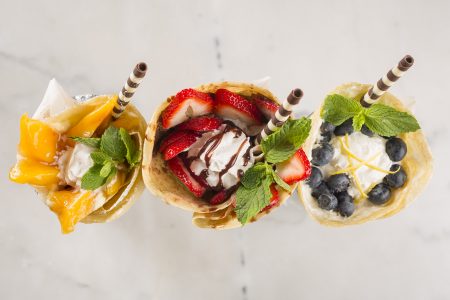 Crepe Cones at Toni Patisserie All Summer Long