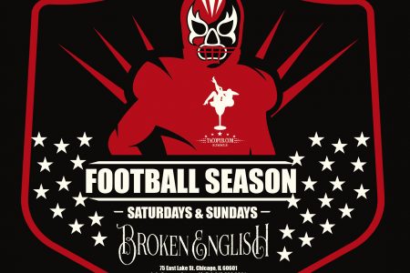 Friends, Food and Football at Broken English Taco Pub