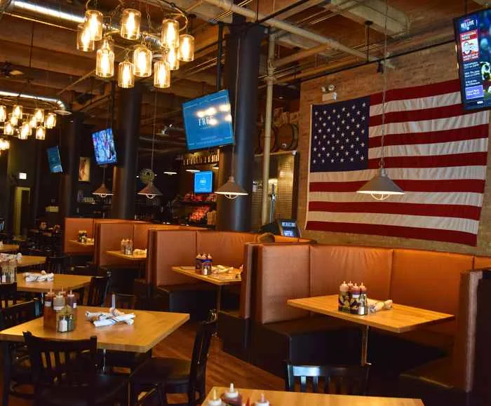 Belly Up Interior 1 for Belly Up Smokehouse Supports the Cubs in the South Loop
