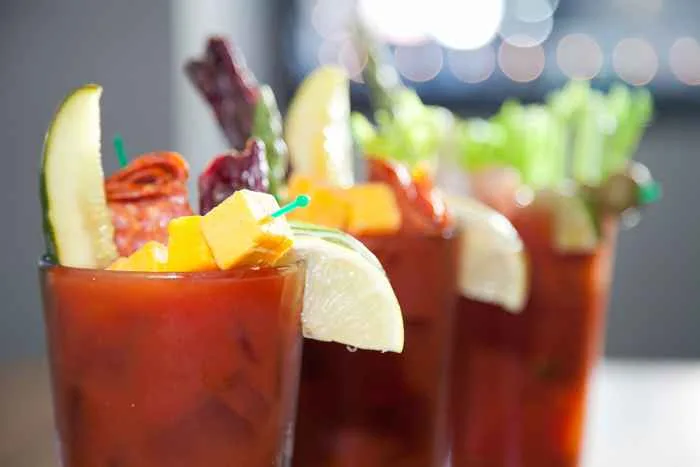 Commonwealth Bloody Mary 2 for Bowl Game Bites Around Chicago