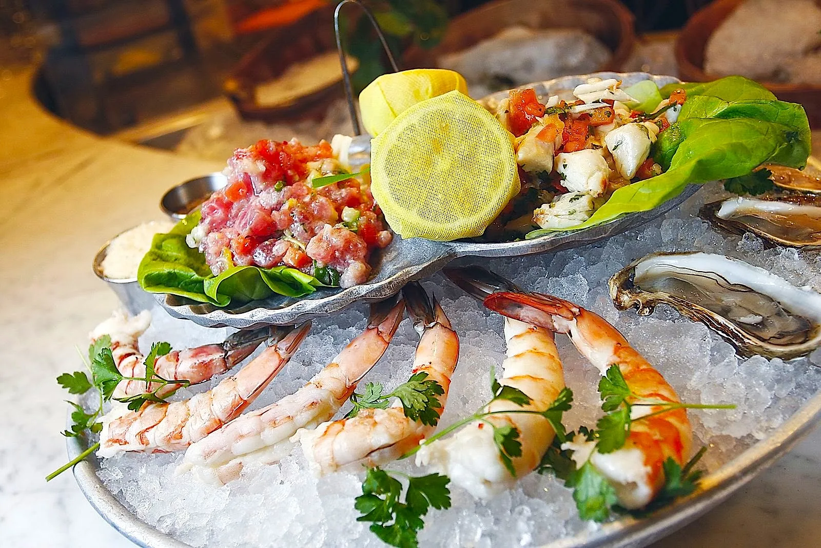 Riva Seafood 1 for Stefani Restaurants Support Breast Cancer Awareness Month