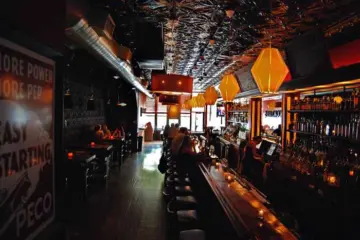 Easy Bar Interior 1 for "Survivor" Finale Viewing Party at Easy Bar