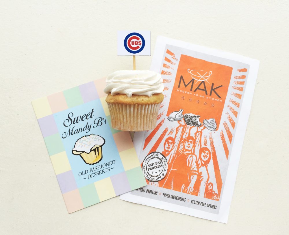 mak, wicker park, cubs, sweet mandy b's, cubs, cupcakes, asian, healthy