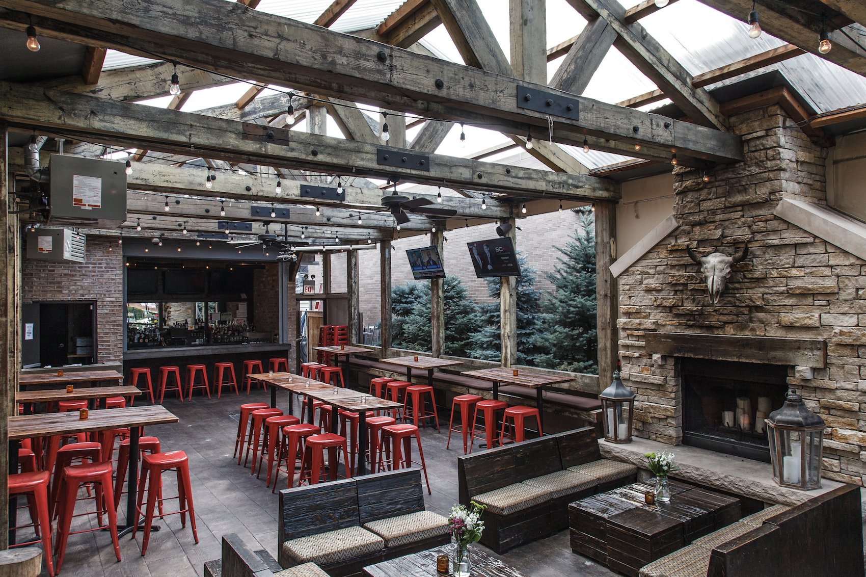 Beer Garden for Frontier's El Tesoro Tequila Night