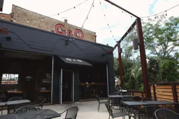 Go Patio for Super Bowl Party at G&O