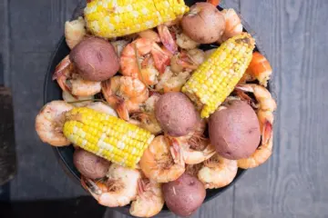 Frontier Shrimp Boil for Fat Tuesday Shrimp Boil at Frontier