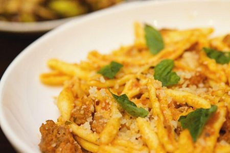 Bernies Strozzapreti 1 for Chicago Marathon Specials at Bernie's Lunch & Supper