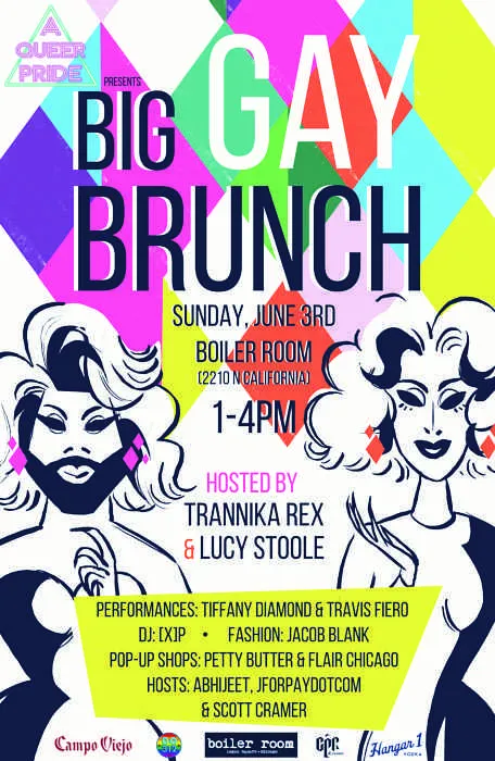 Big Gay Brunch Final for Big Gay Brunch 2018 at Boiler Room