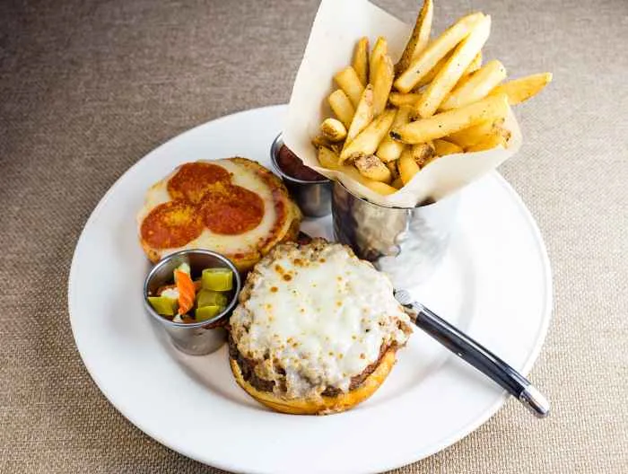Chicago Local Legendary Pizza Burger for Hard Rock Cafe Chicago Selected As One Of 12 Locations To Participate In Hard Rock’s Test Kitchen Program
