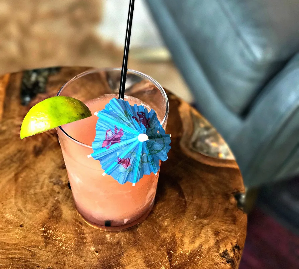 Frozen Rhyme arita for Taco Flights, Frozen Margs & More for Cinco de Mayo at Rhyme or Reason
