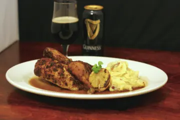 Guinness Chicken for Weber Grill Offers an Irish Twist on a Classic Grill Favorite & House Smoked Corned Beef