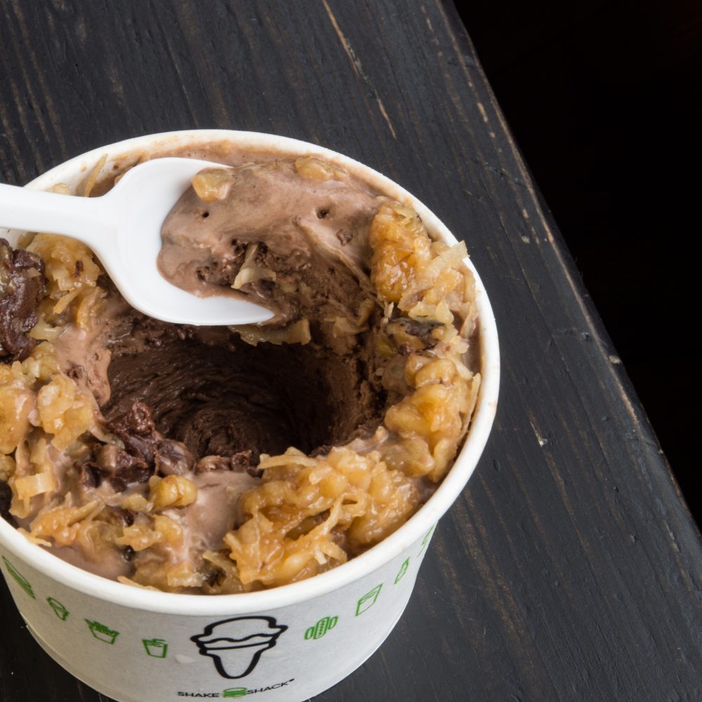 Shake Shack SHACKTOBERFEST German Chocolate Walnut Concrete 1189