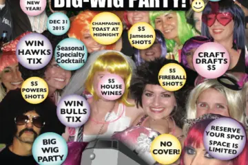 Image for Third Rail Tavern's Big Wig New Year's Eve