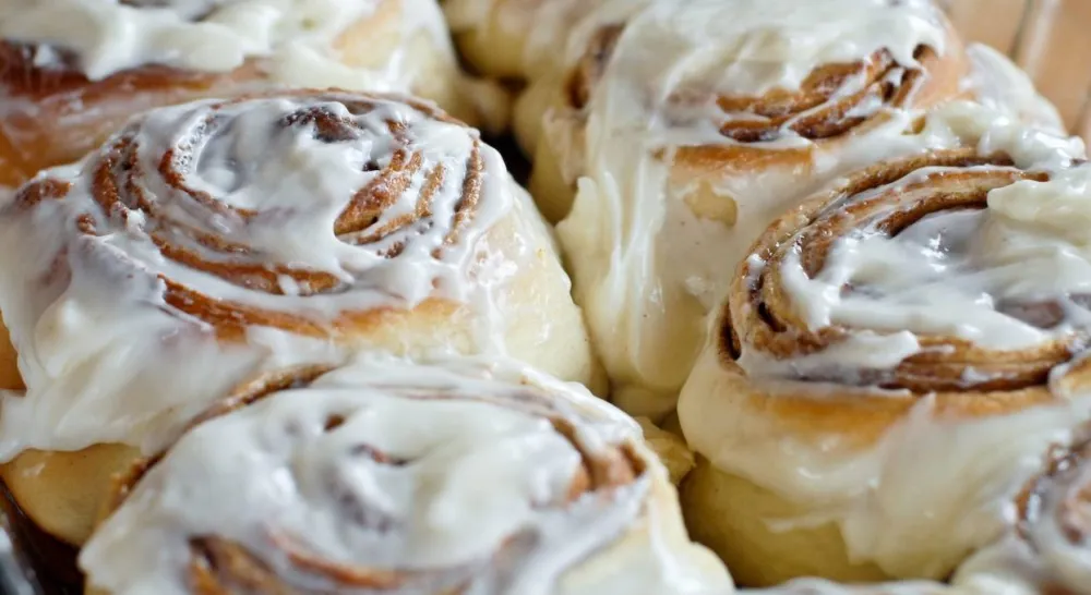 Cinnamon Rolls The Breakfast Club and Grill