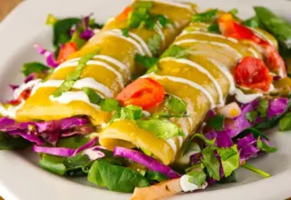 cantina avocado enchil for Veterans Day Dining Around Chicago