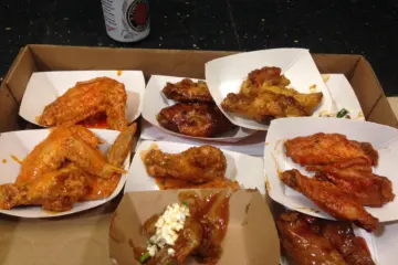 All the wings for WingFest 2015 Was Sweet, Spicy, and Downright Delicious