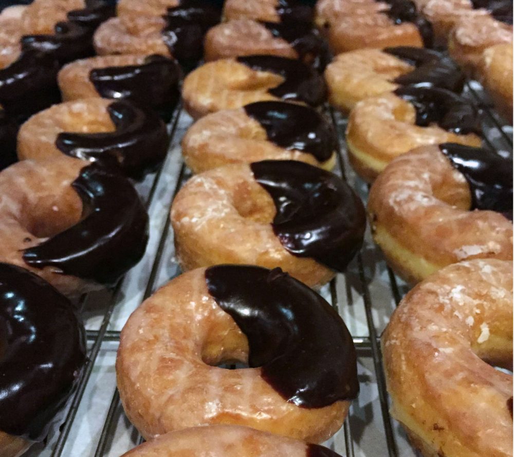 Stan's Donuts glazed chocolate