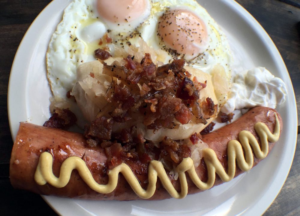 Polak Eatery sausage breakfast