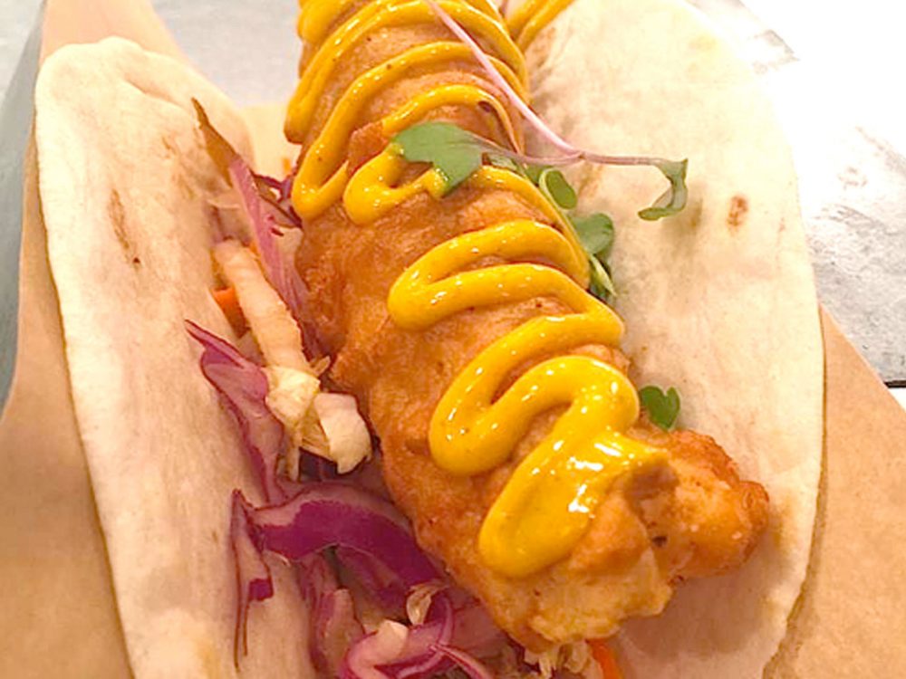 Velvet Taco Fish and Chips Taco