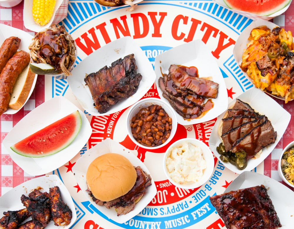 Windy City Smokeout BBQ Food