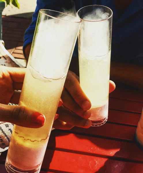 @jennymilk for Dine at Dive Bar Before Jammin' to Billy Joel