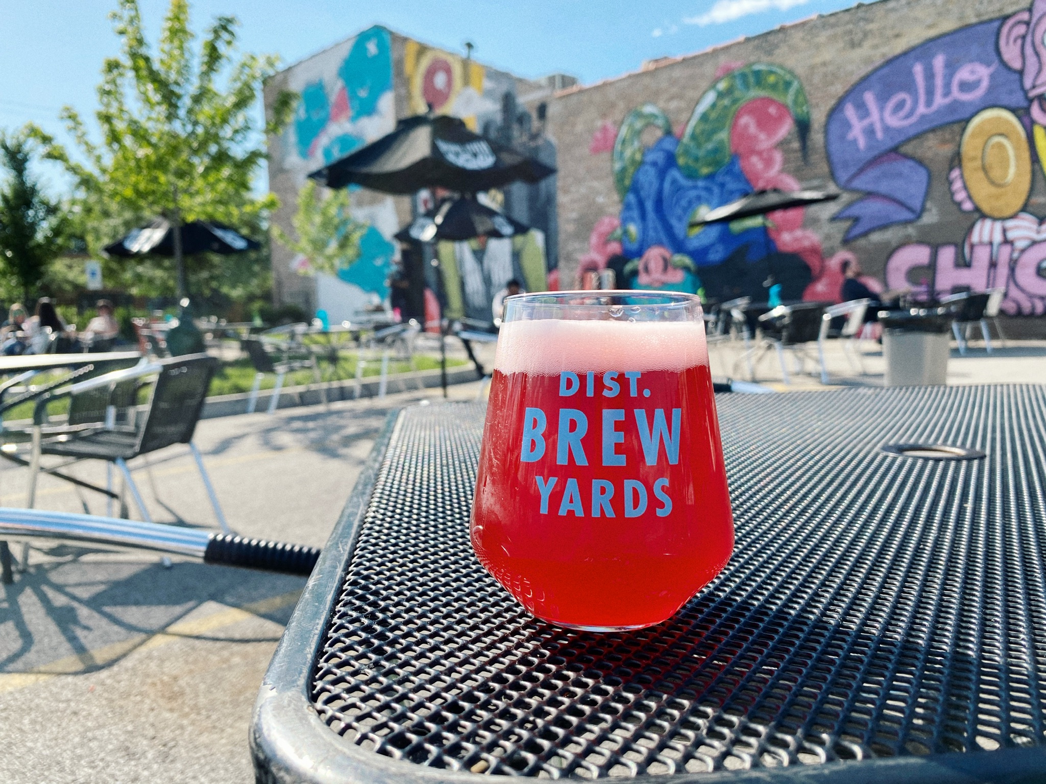 District Brew Yards Reopens with New Patio Chicago Food Magazine