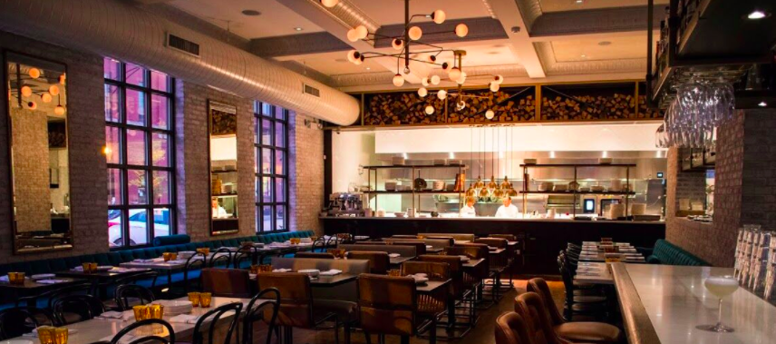 Bernies Night Interioir Nye for New Year's Eve at Bernie's Lunch & Supper