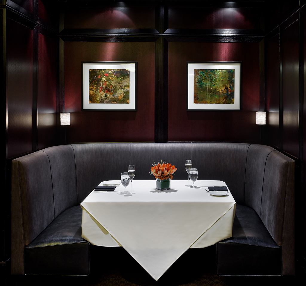 Booth 41 for Valentine's Day at Benny’s Chop House