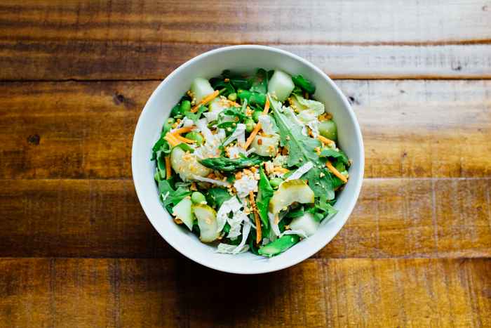 Hakusai Salad for honeygrow to Launch New Spring Menu and Giveaway FREE Stir fry for a Month