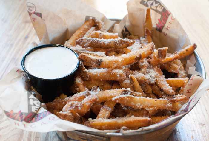 Jake Melnicks Parmesan Fries 7 for Tax Day Specials at Jake Melnick's