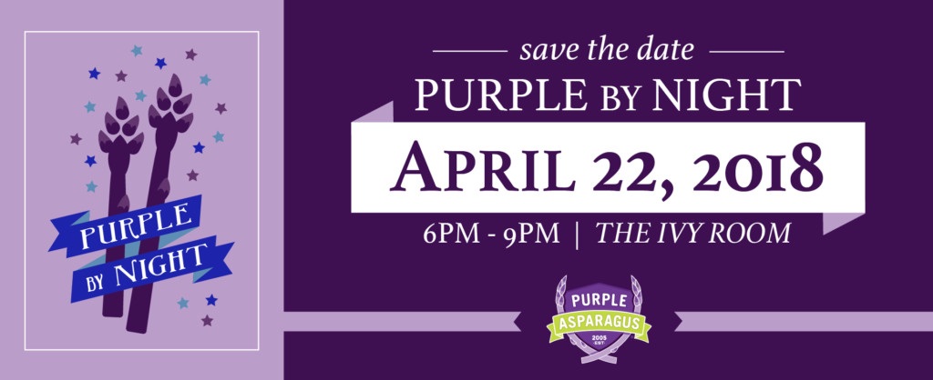 Pbn for Purple Asparagus Hosts Purple By Night April 22