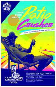 Penrose Patio Crusher Page 1 for Jake Melnick’s Corner Tap Partners With Penrose Brewing For Exclusive “Patio Crusher” Beer Tapping On May 12