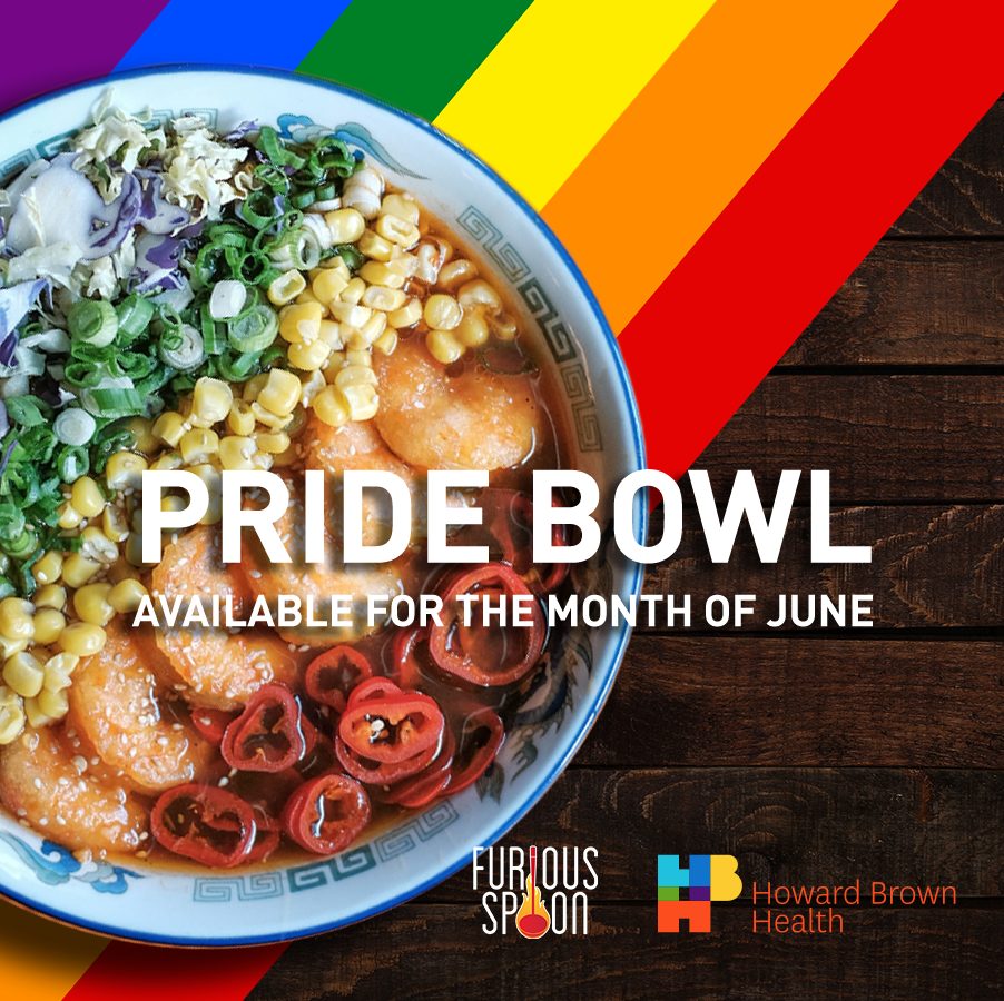 Pride Bowl Creative 2 for Furious Spoon Paints the Town Rainbow