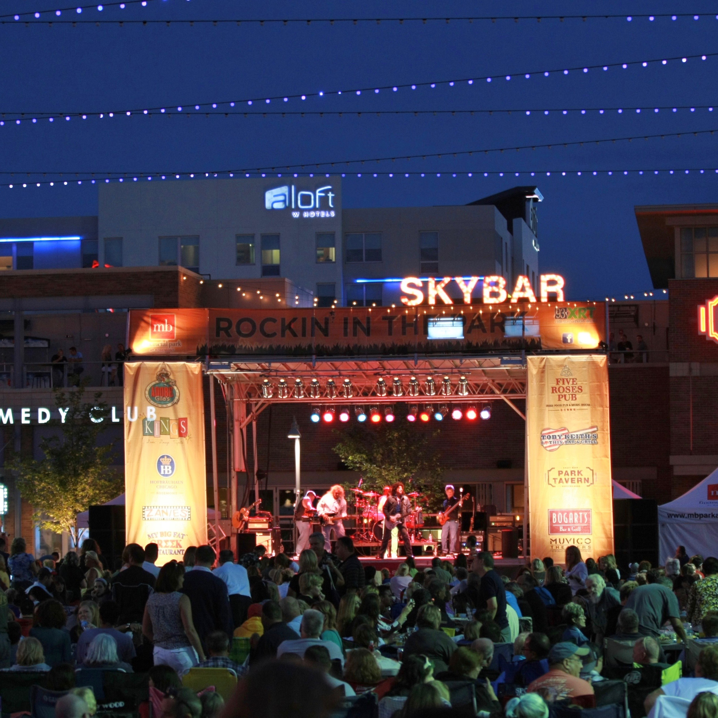 Rockin in the Park Free Summer Concert Series Chicago Food Magazine
