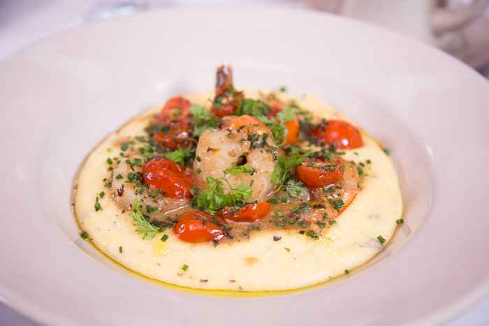 Shrimp Grits 2 for New Brunch Menu at Francesca's on Chestnut