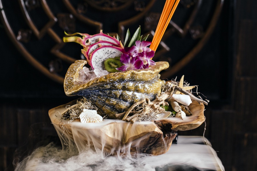 Three Dots Hero Image for Three Dots and a Dash Introduces New Tiki Cocktail Menu