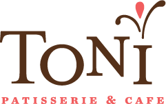 Toni logo for ​Toni Patisserie Proud to Present the Official Cake for PAC MAN's 35th Birthday