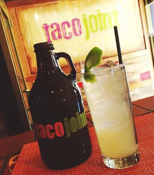 taco joint margarita by the bottle for Cinco de Mayo at Taco Joint