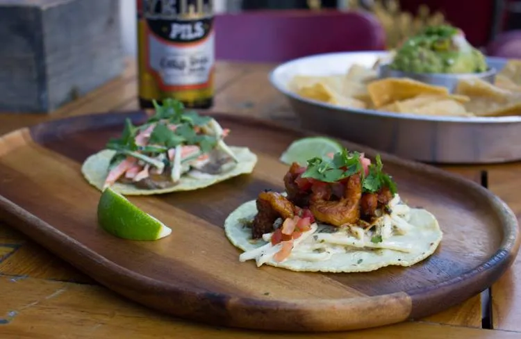 Shrimp Taco at Tallboy Taco for Dining Out on National Shrimp Day