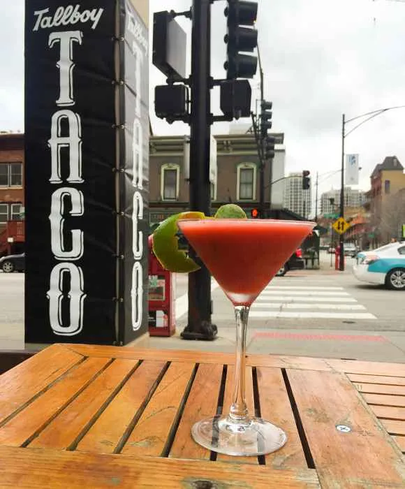 Tallboy Taco Daiquiri for National Daiquiri Day at Tallboy Taco